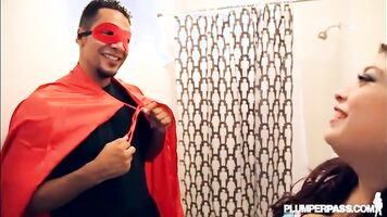 Buxomy Bbw Latina GORDITA Lola Exuberante Cosplay para Halloween