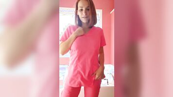Enfermera JOI Cum para mí